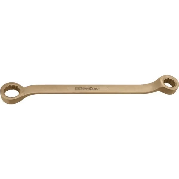 DOUBLE OFFSET RING WRENCH 13 - 14 MM NON SPARKING Cu-Be, Ega Master, Mfr#: 70224